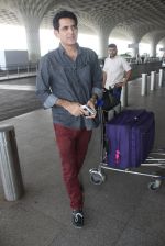 Omung Kumar snapped at airport on 14th May 2016